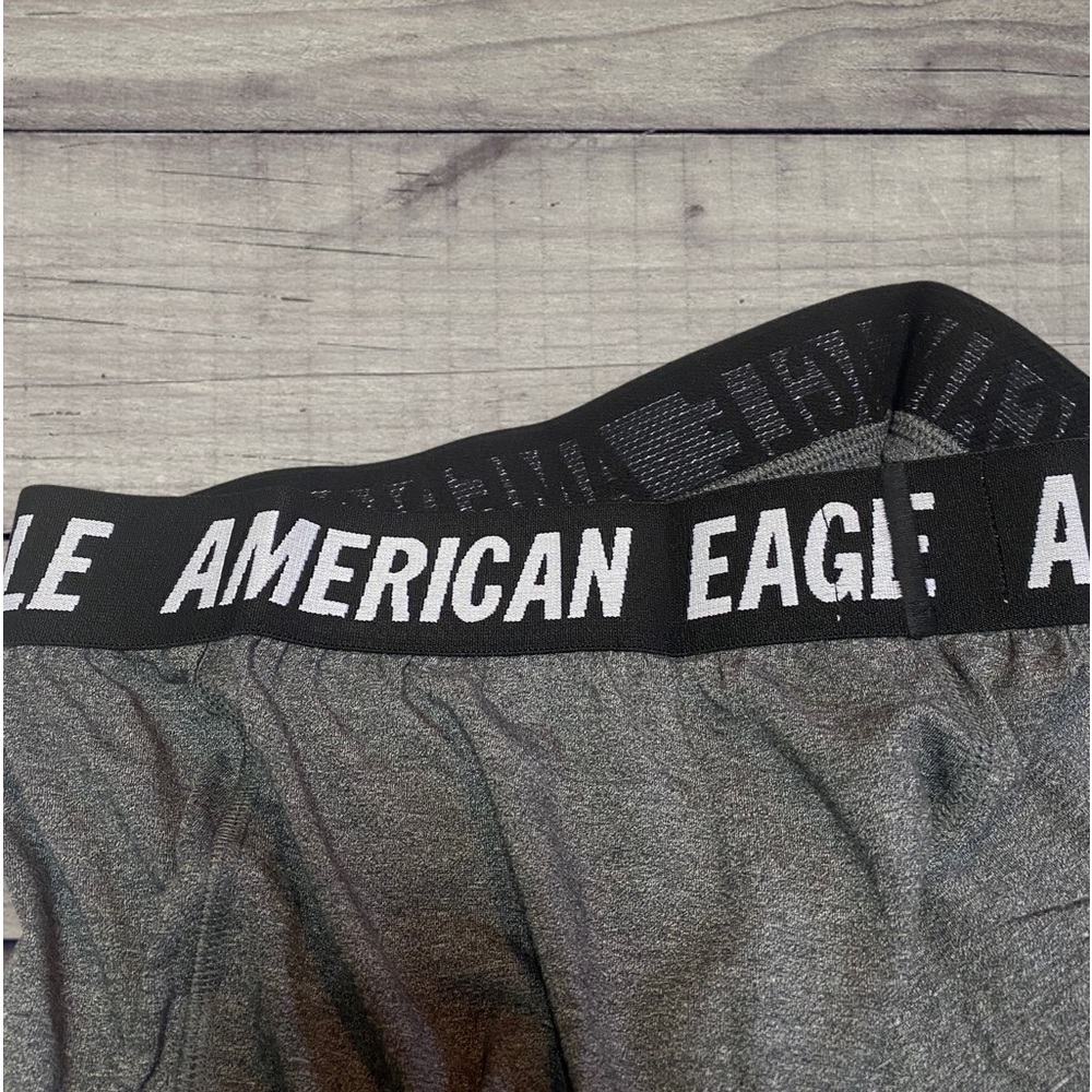 NWT - AEO Men’s Ultra Soft Boxer Shorts Hybrids (Heather Grey / XS 26-29W) - Picture 6 of 12